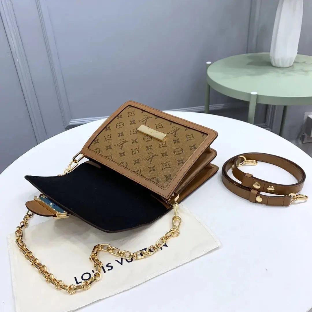 SO - New Fashion Women's Bags LUV DAUPHINE Nicolas Ghesquière Monogram Reverse A052 sneakerhypes