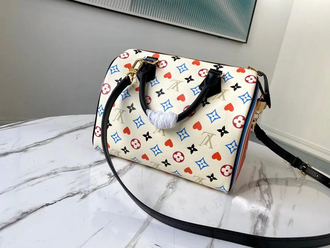 SO - New Fashion Women's Bags LUV Speedy Bandoulière Nicolas Ghesquière Game On Monogram A052 sneakerhypes