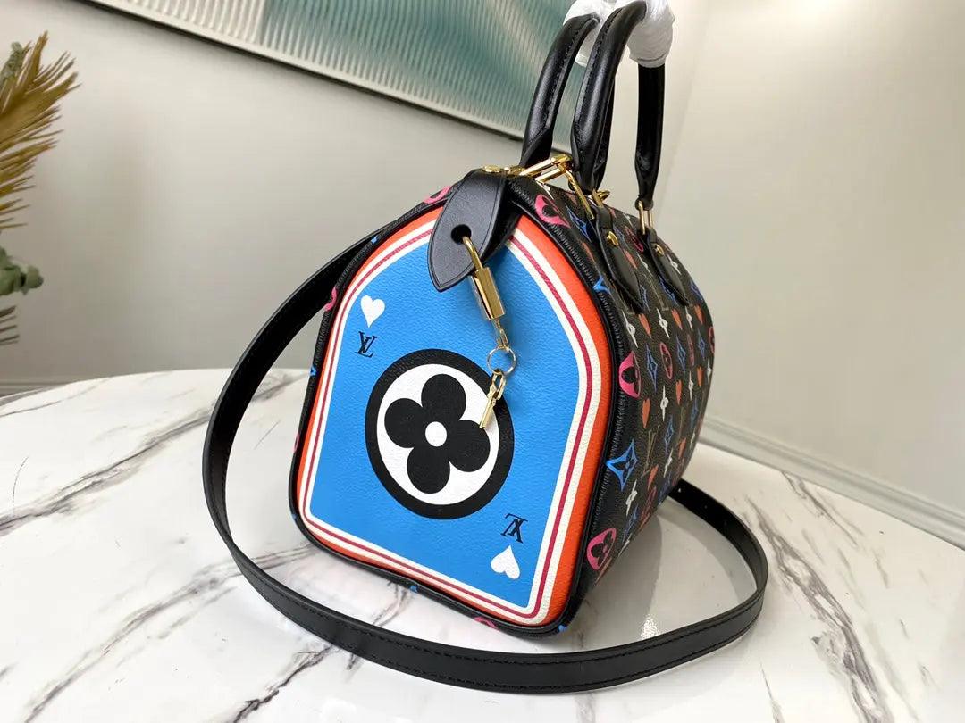 SO - New Fashion Women's Bags LUV Speedy Bandoulière Nicolas Ghesquière Game On Monogram A053 sneakerhypes