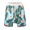 Sports Floral Shorts - Green - fashionupstore1