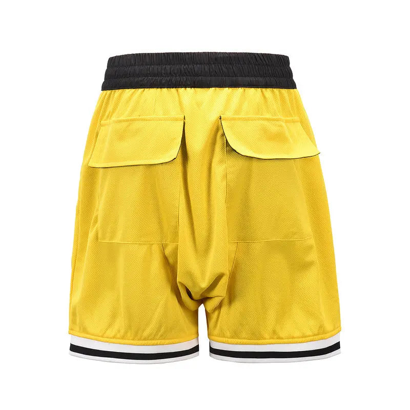 Sports Mesh Shorts v2 - Yellow - fashionupstore1