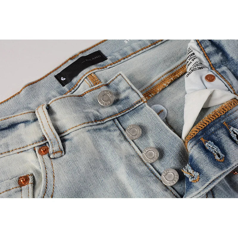 Premium Brand PRPL Roca Jeans P05 - fashionupstore1