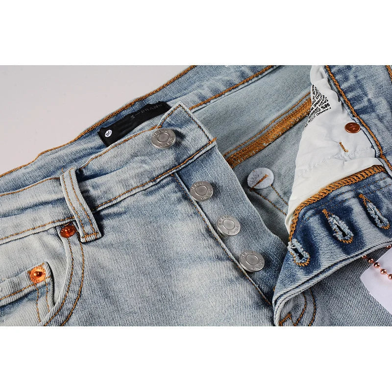 Premium Brand PRPL Roca Jeans P011 - fashionupstore1