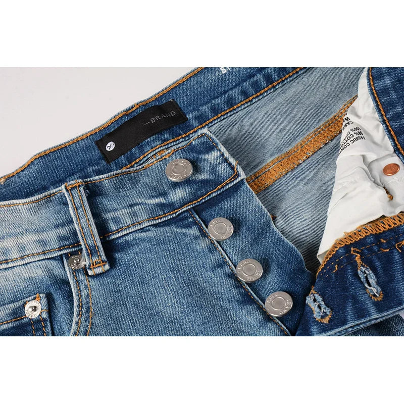 Premium Brand PRPL Roca Jeans P010 - fashionupstore1