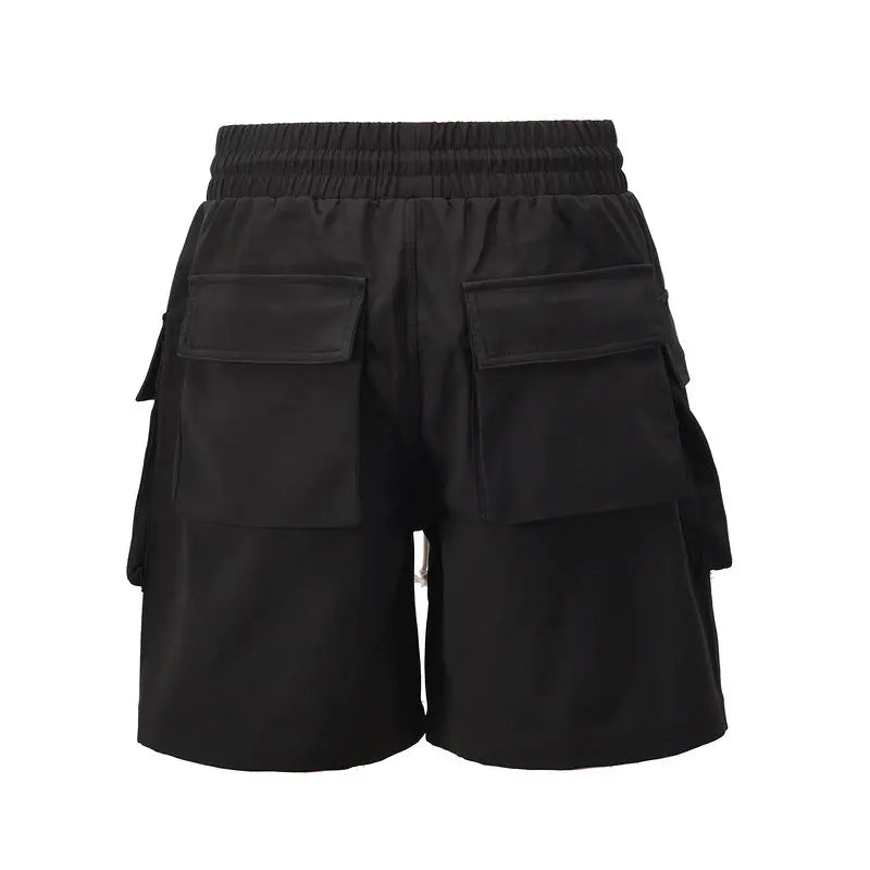 Technical Cargo Shorts v2 | Raven Black - fashionupstore1