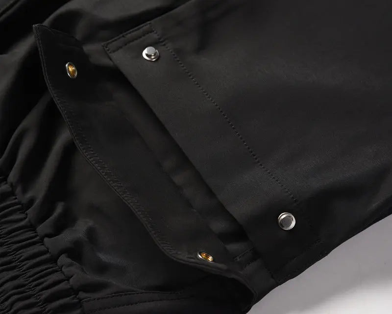 Technical Cargo Shorts v2 | Raven Black - fashionupstore1