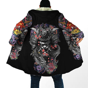 Tengu Demon Japanese demon Cloak Hoodie - fashionupstore1