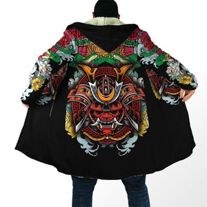 Tengu Demon Japanese demon Cloak Hoodie - fashionupstore1