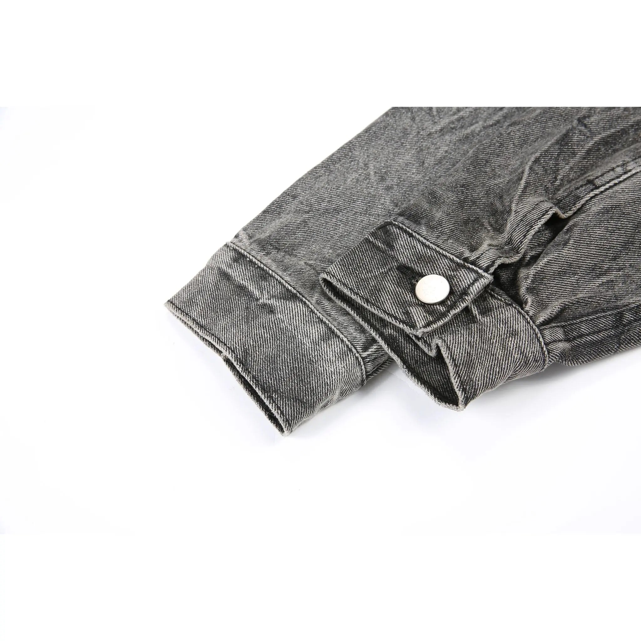 VX1 | Washed Black Denim Jacket - fashionupstore1