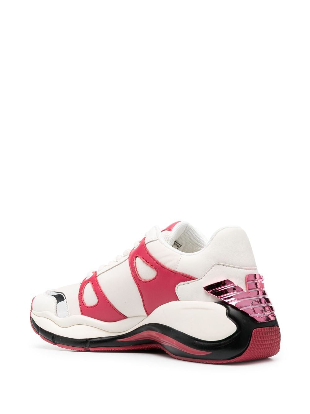 EMPORIO ARMANI PANELLED LOW-TOP SNEAKERS - fashionupstore1