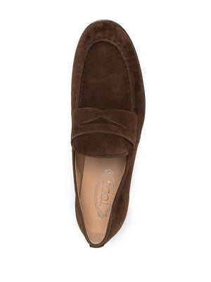 SUEDE LEATHER MOCCASIN - fashionupstore1