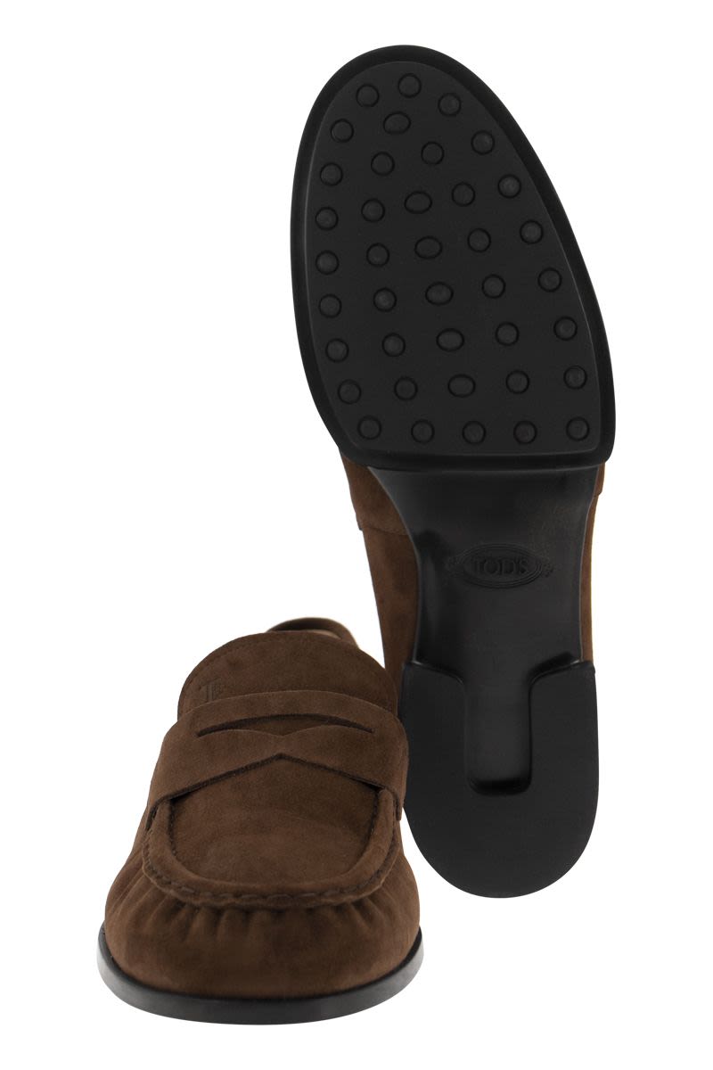 SUEDE LEATHER MOCCASIN - fashionupstore1