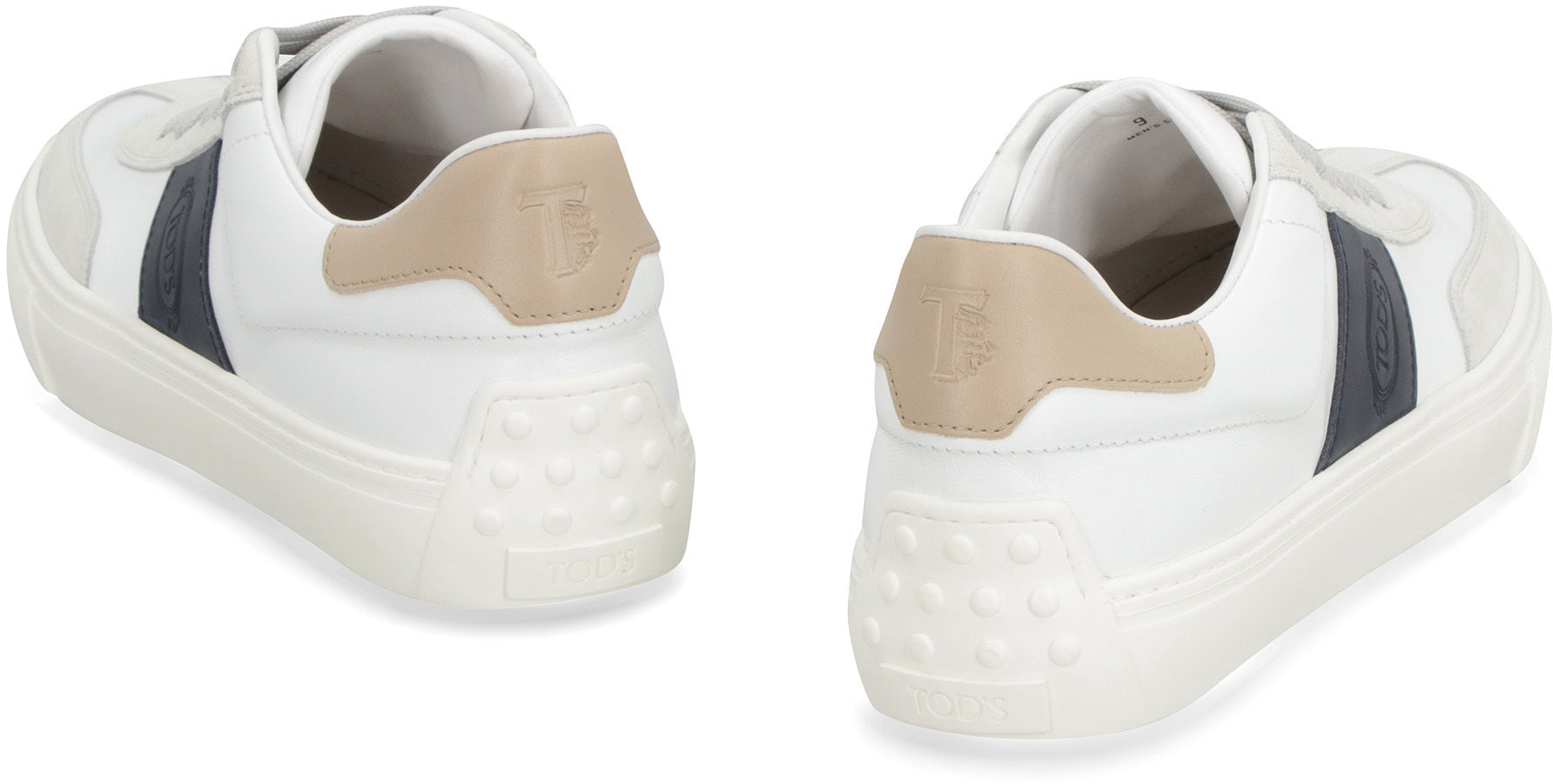 LEATHER LOW-TOP SNEAKERS - fashionupstore1