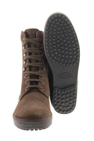 WINTER RUBBER BOOTS IN SUEDE LEATHER - fashionupstore1