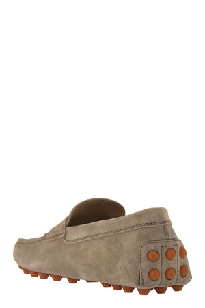 GOMMINO SUEDE DRIVING LOAVERS - fashionupstore1