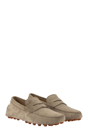 GOMMINO SUEDE DRIVING LOAVERS - fashionupstore1