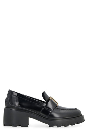 LOGO PLAQUE 60MM LOAFERS - fashionupstore1