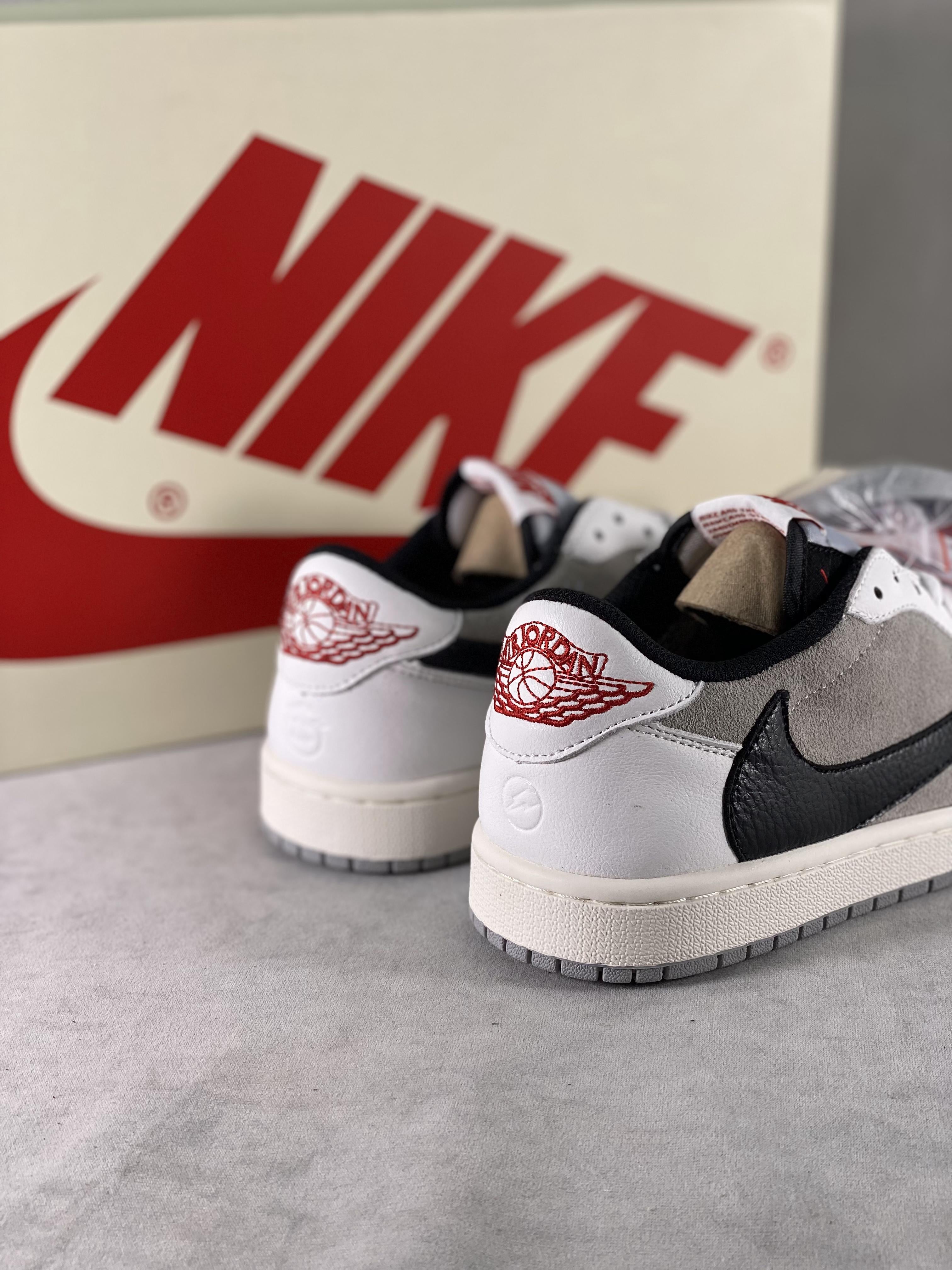 Custom Travis Scott x Fragment x Air Jordan 1 Low DM7866 162 sneakerhypes