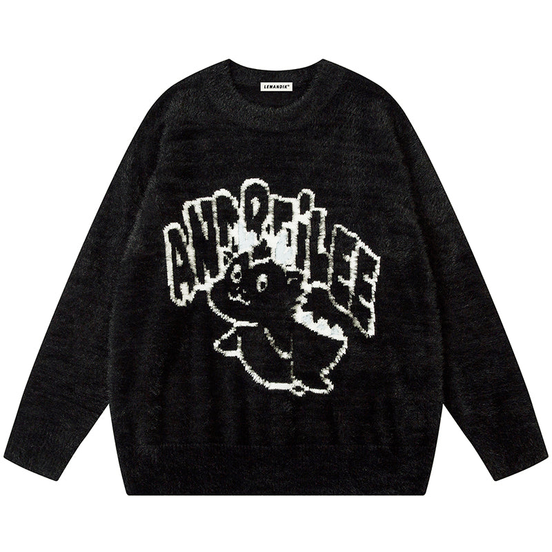 1984® Cozy Plush Knit Sweater Dinosaur - 1984brand