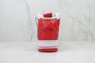 Custom Air Force 1 Mid x LV CW2288-111 K24 Sneakerland