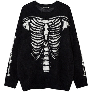 1984® Oversize Skeleton Jacquard Sweater - 1984brand