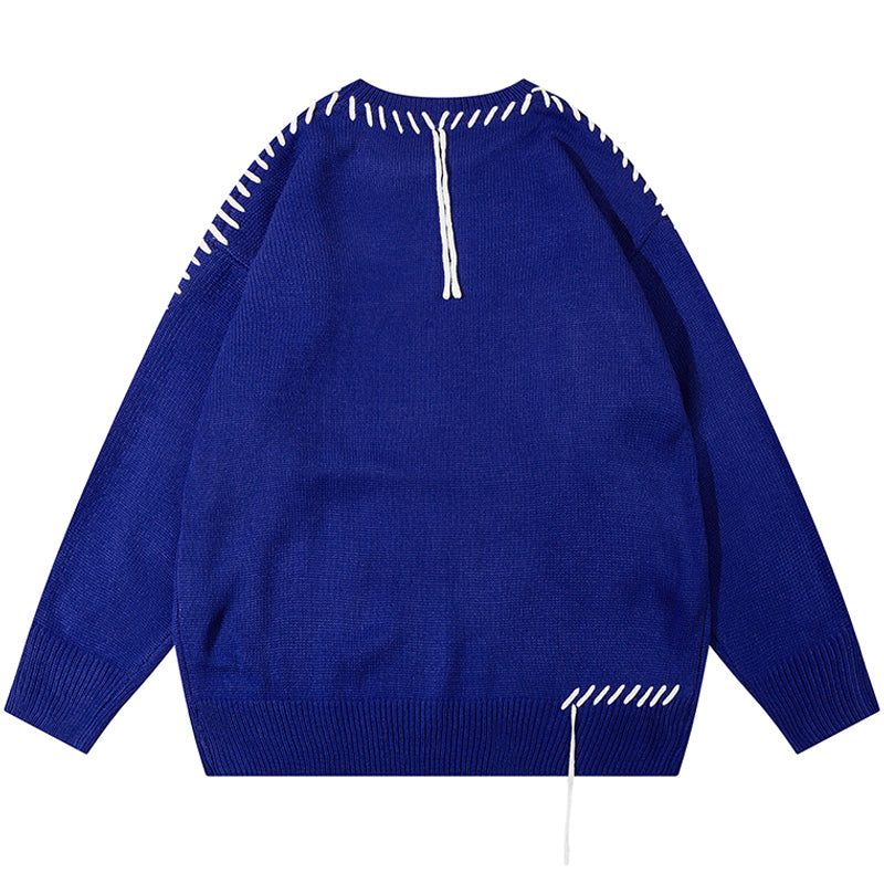 1984® Streetwear Graphic Sweater with Tassels - 1984brand