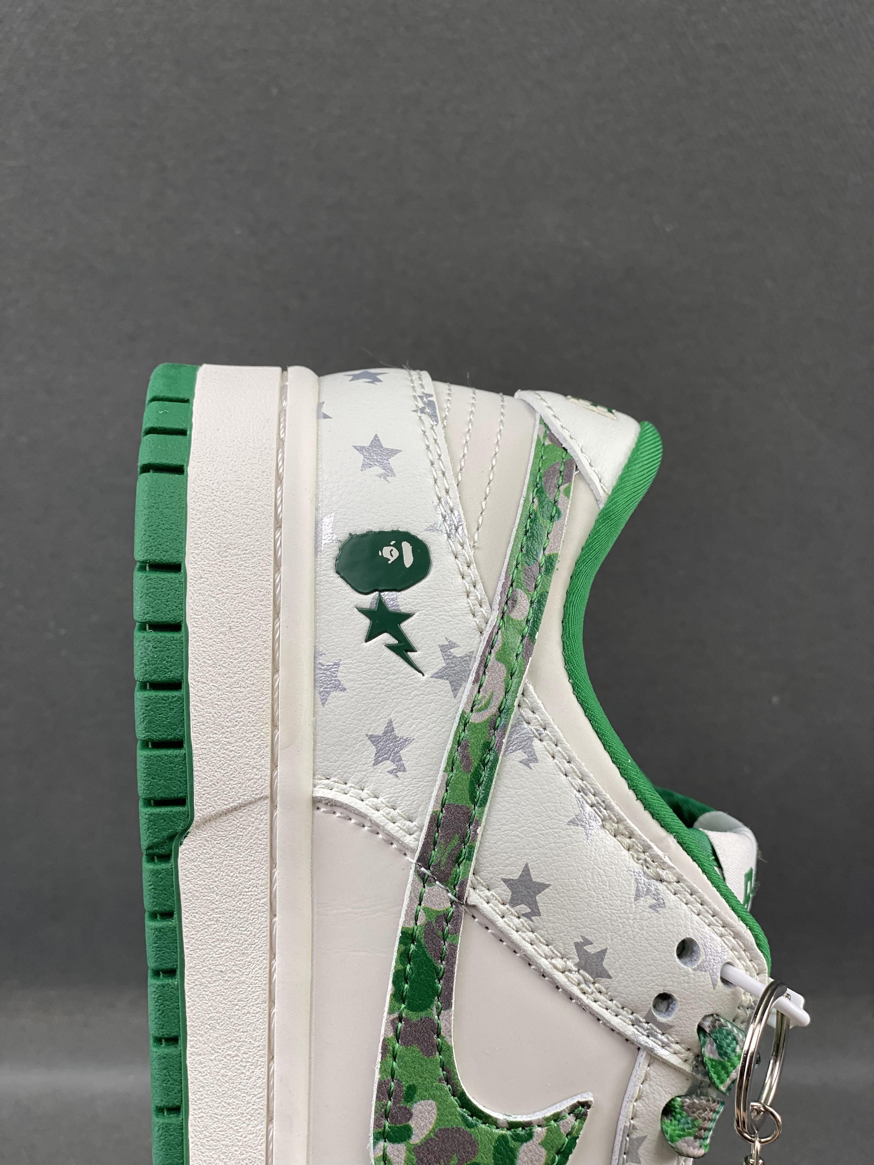 Custom SB Dunk X BAPE DW1098-349 - fashionupstore1
