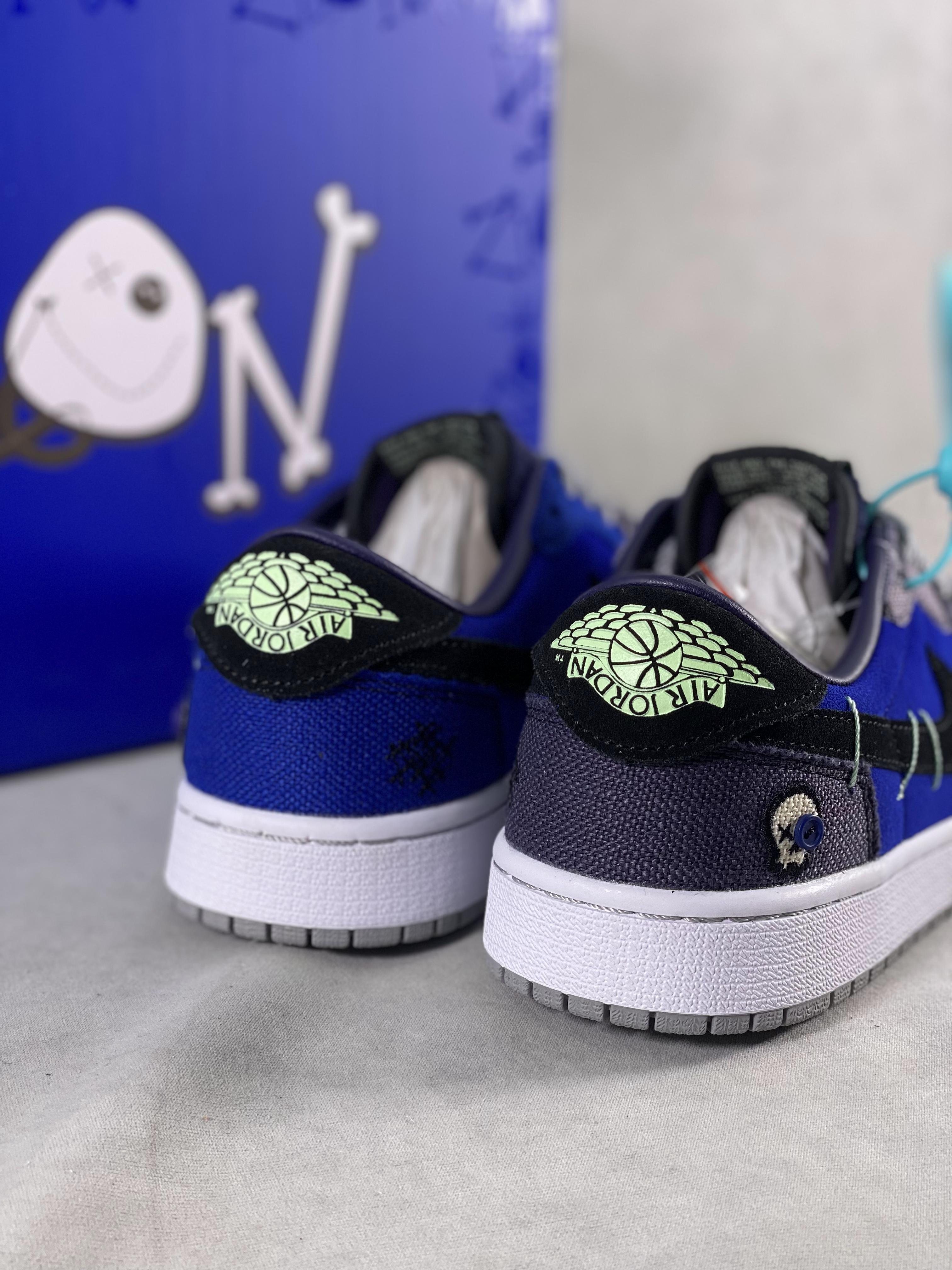 Custom Air Jordan 1 Low OG ZION "Voodoo Alternate" - fashionupstore1