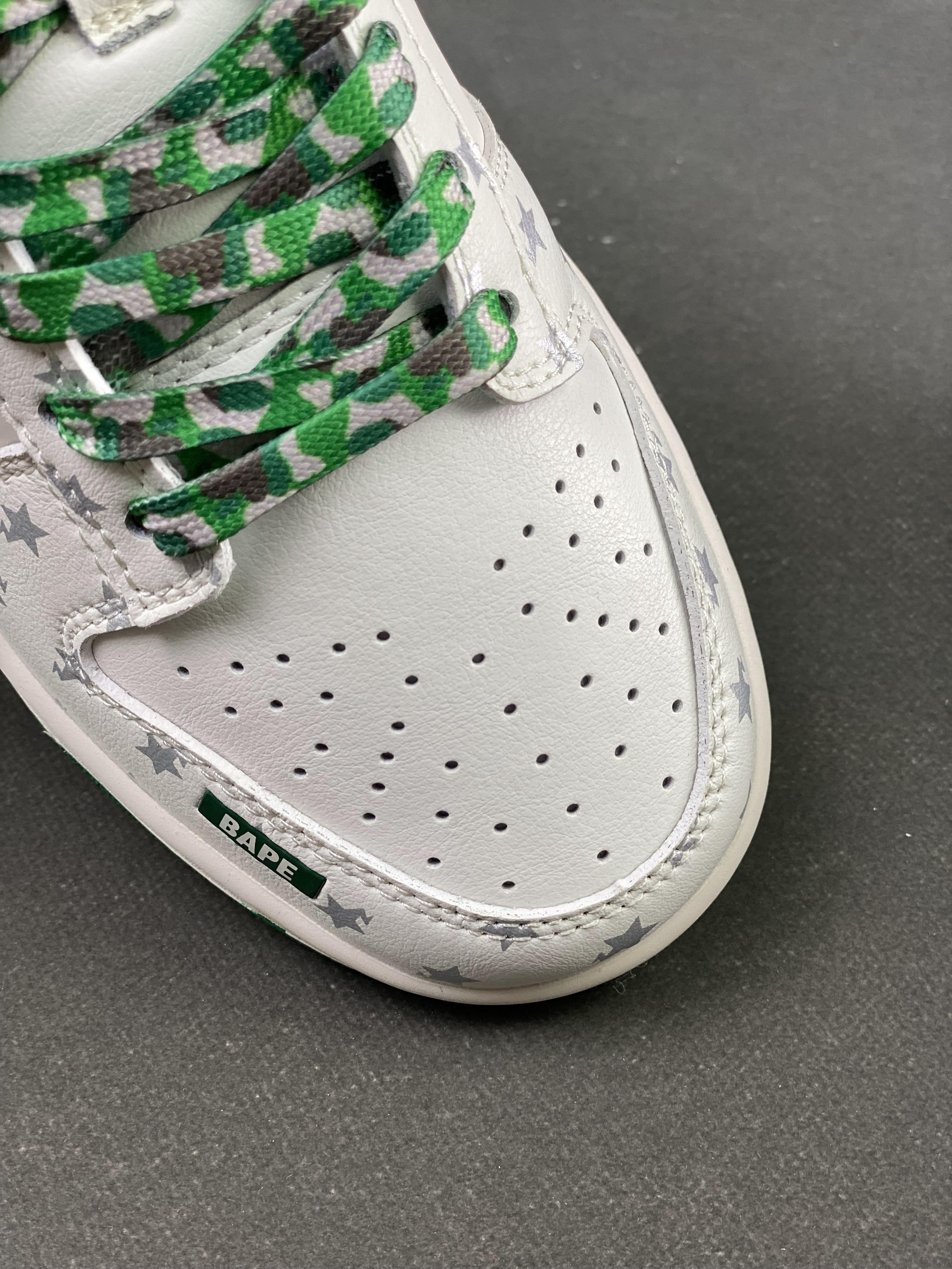 Custom SB Dunk X BAPE DW1098-349 - fashionupstore1