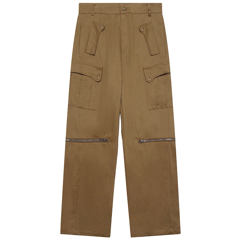 1984 Retro Cargo Pants Patchwork Pocket - fashionupstore1