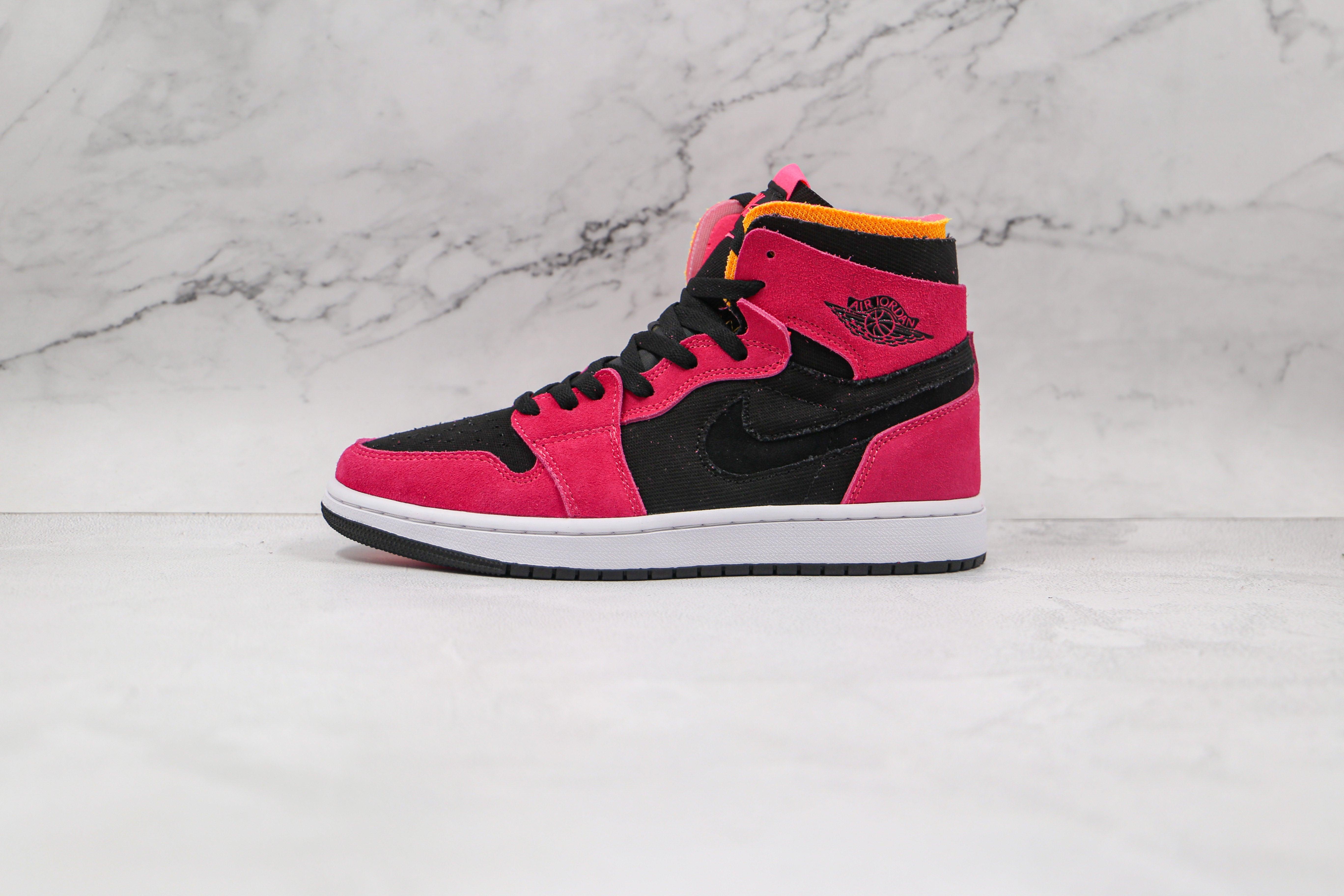 Custom RED Jordan 1 High Q Zoom Air ( Customs And Box ), Jordan 1 Sneakers Active - fashionupstore1