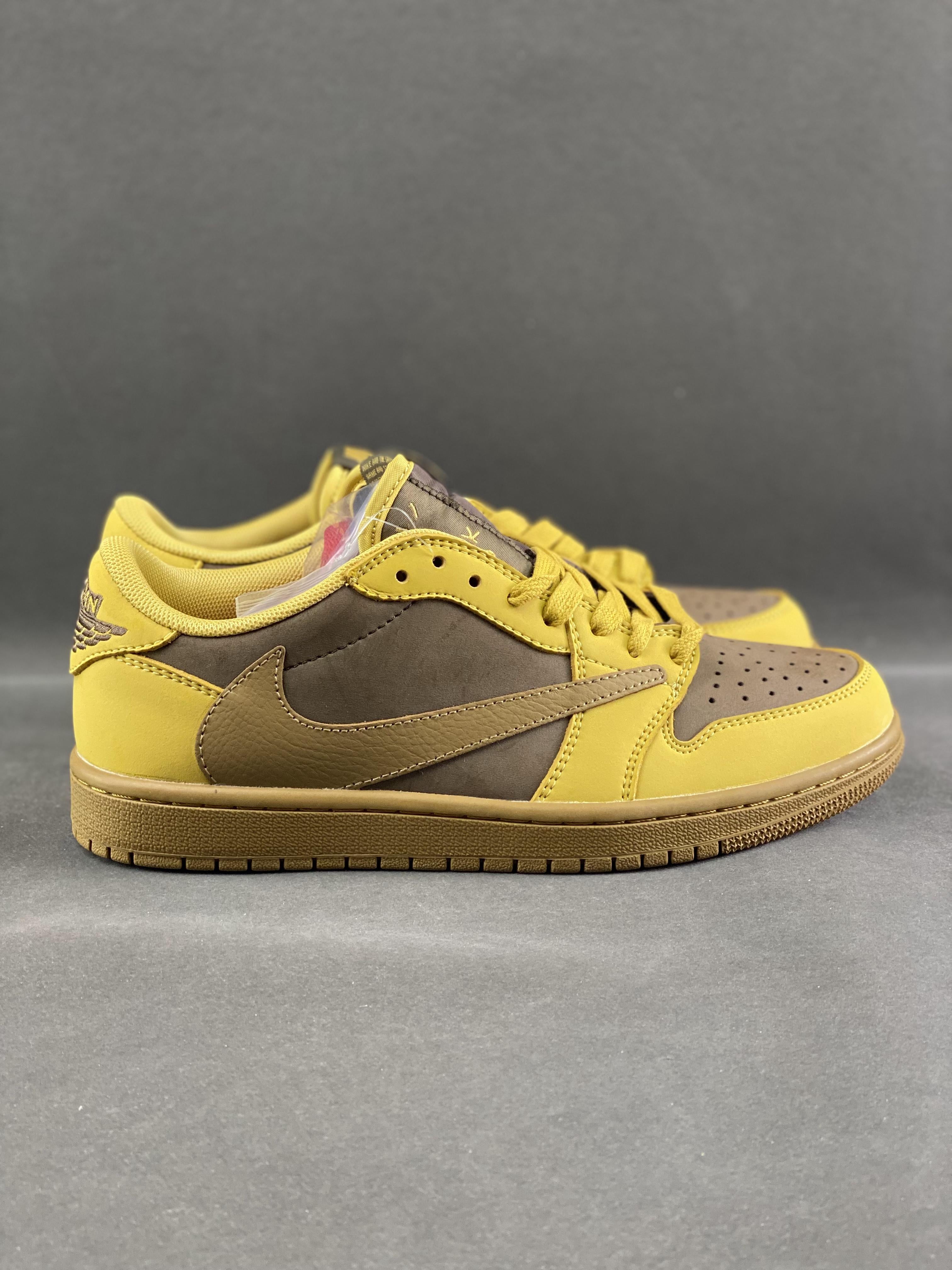 Custom Air Jordan 1 Low x Travis Scott DM7866 665 - fashionupstore1