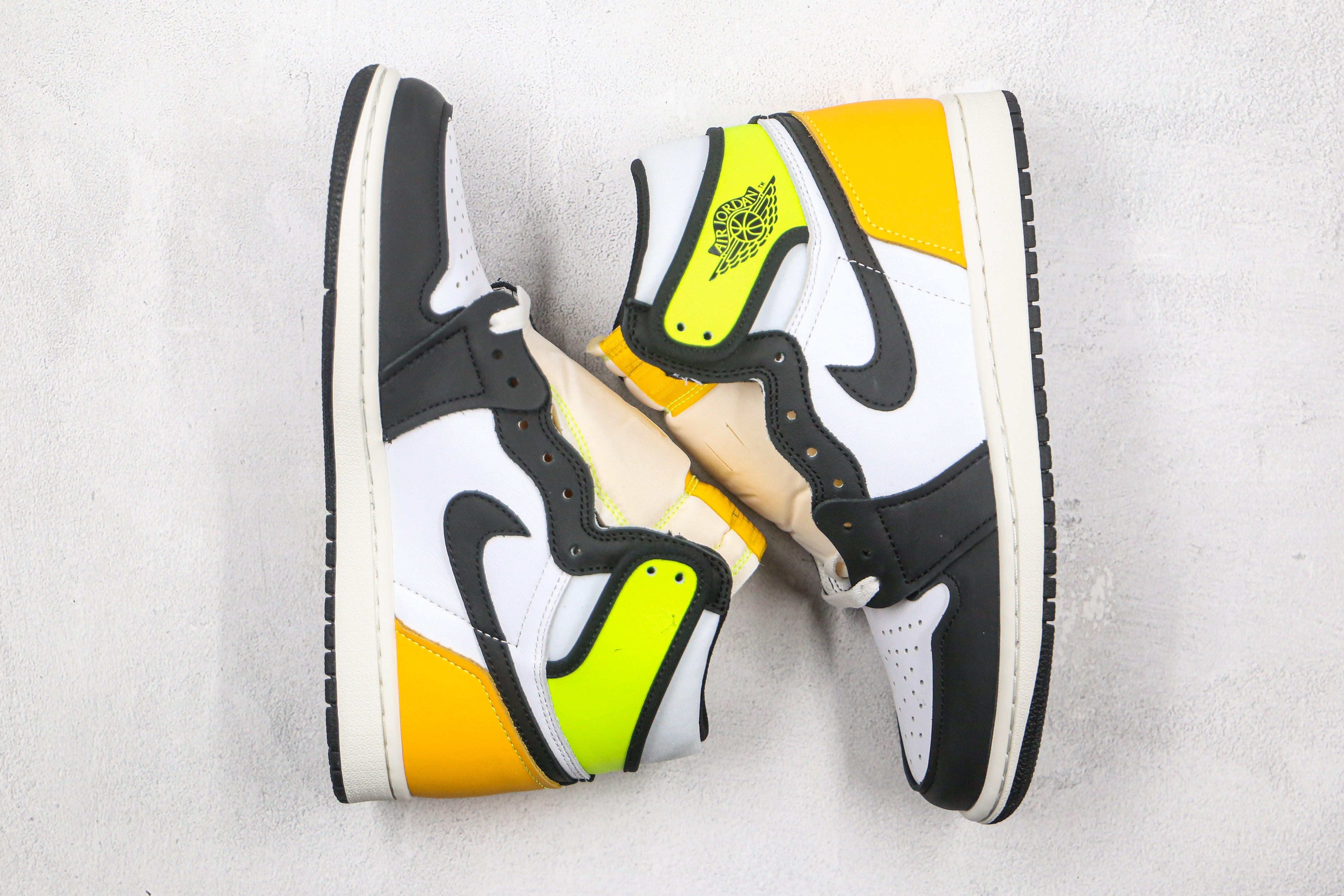 Custom Air Jordan 1 Vlot Gold High Q ( Customs And Box ), Jordan 1 Sneakers Active - fashionupstore1