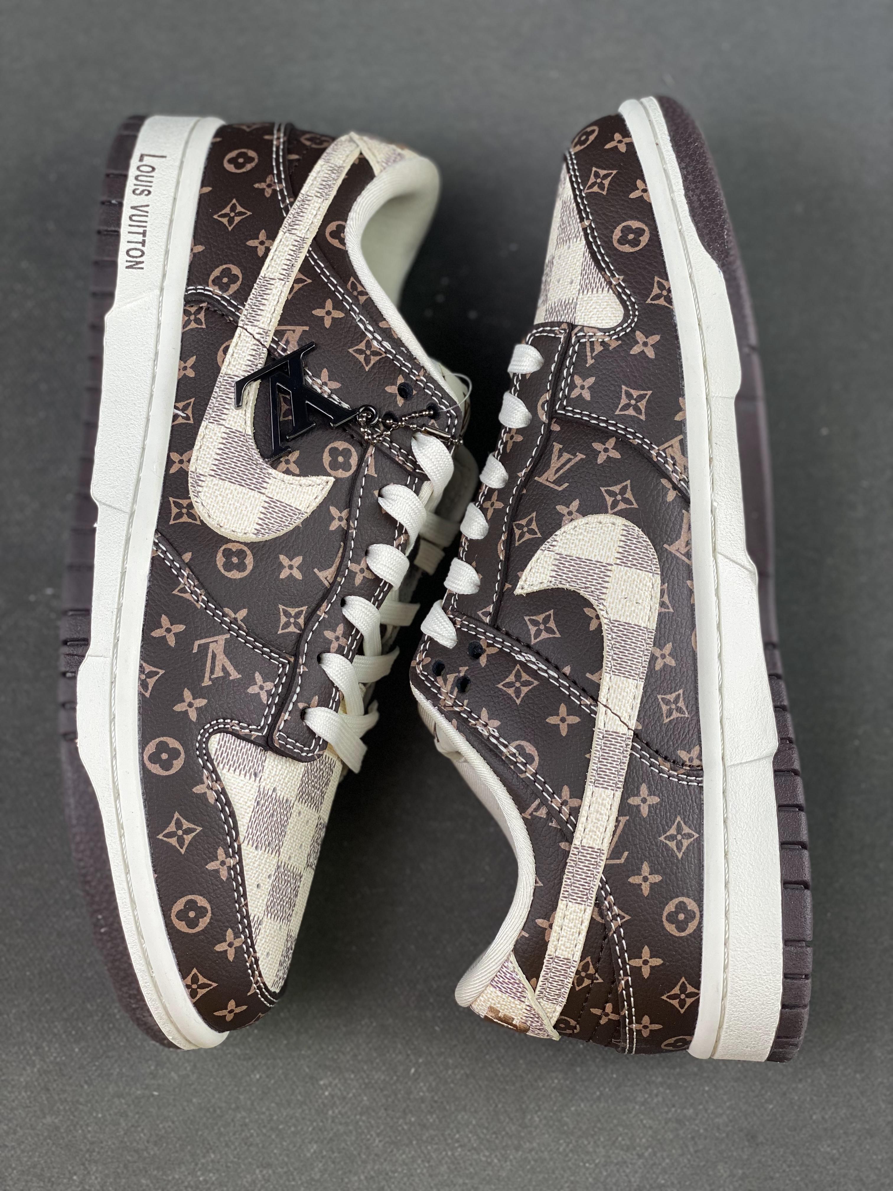 Custom Air Jordan 1 x LV SJ2068-255 - fashionupstore1