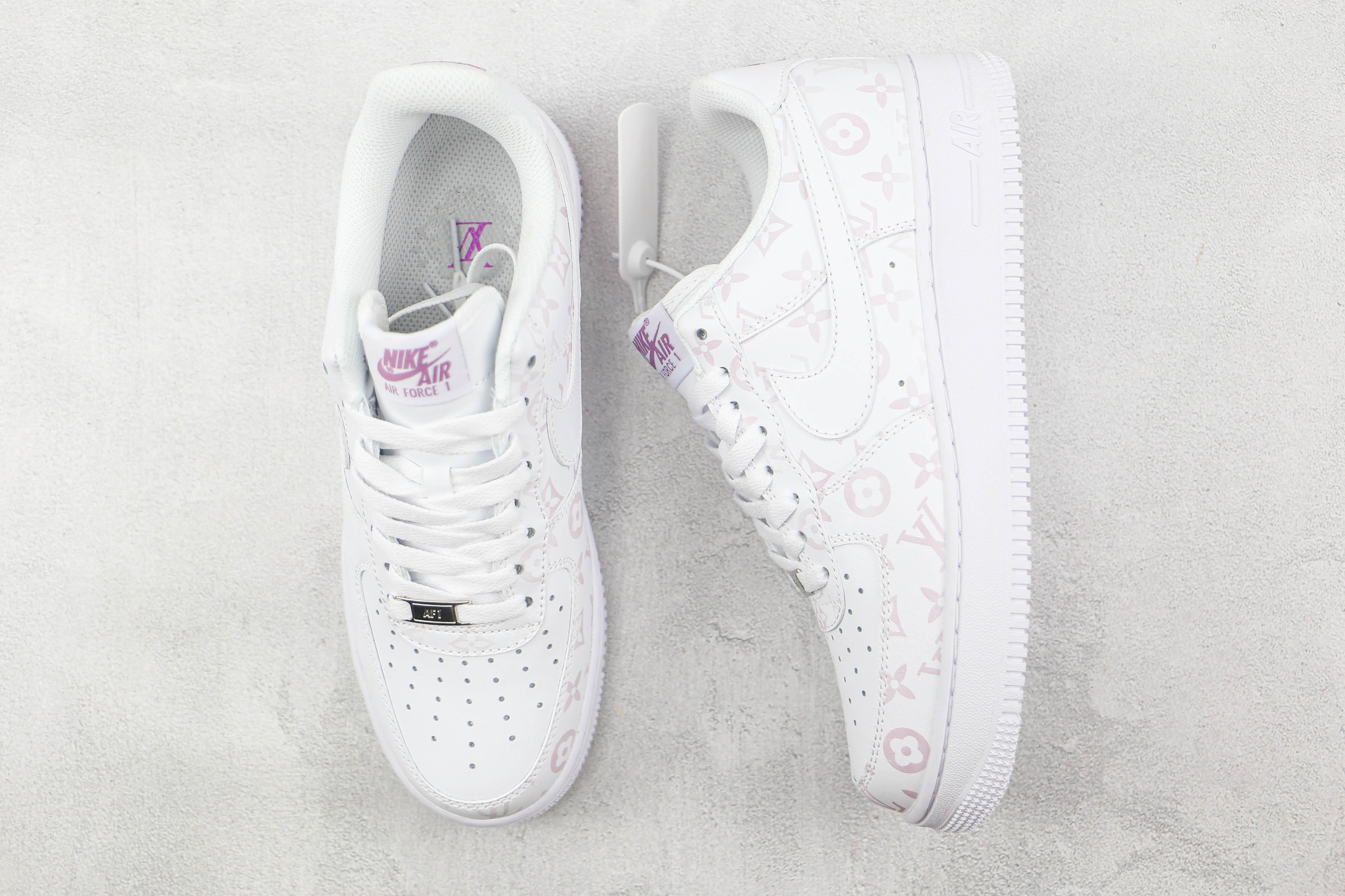 Custom LV Air Force 1 Heat Sensing CW2288 121 sneakeronline