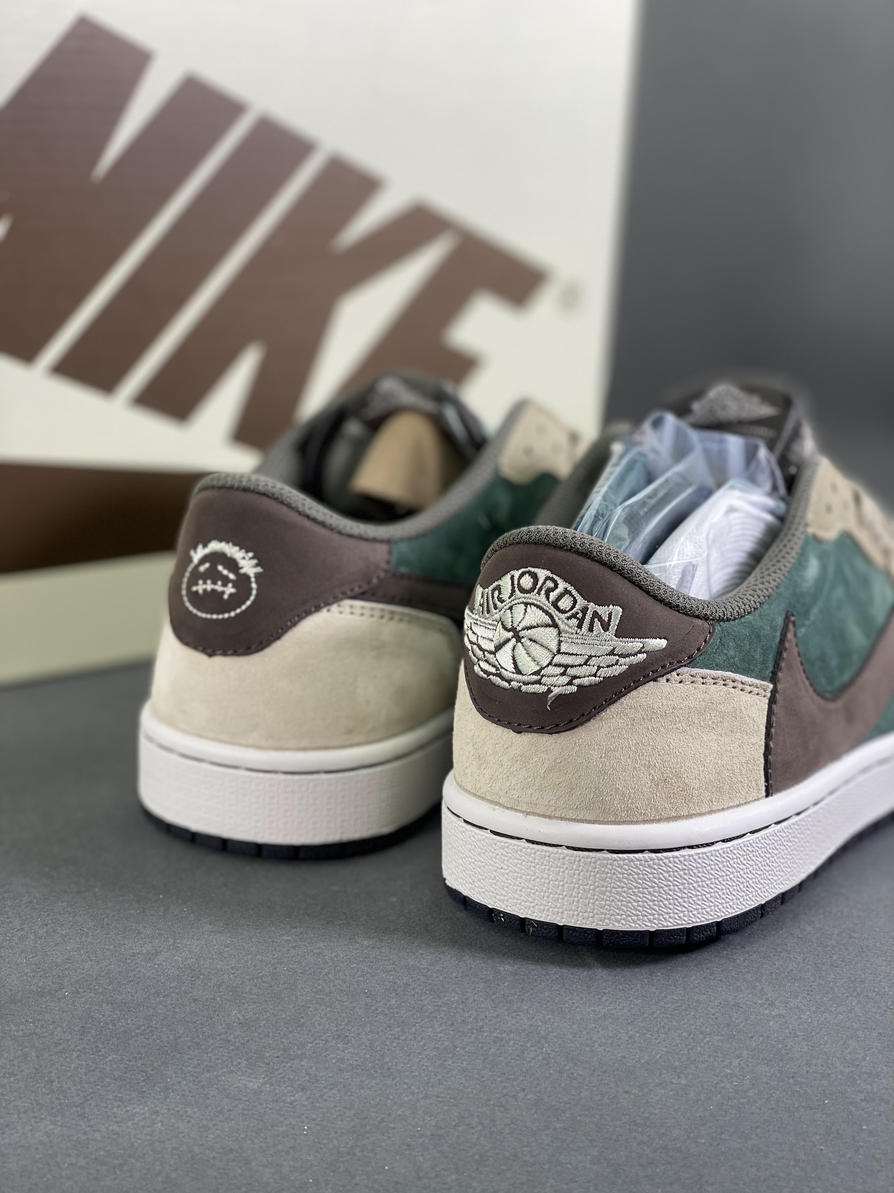 Custom Air Jordan 1 Low x Travis Scott - fashionupstore1