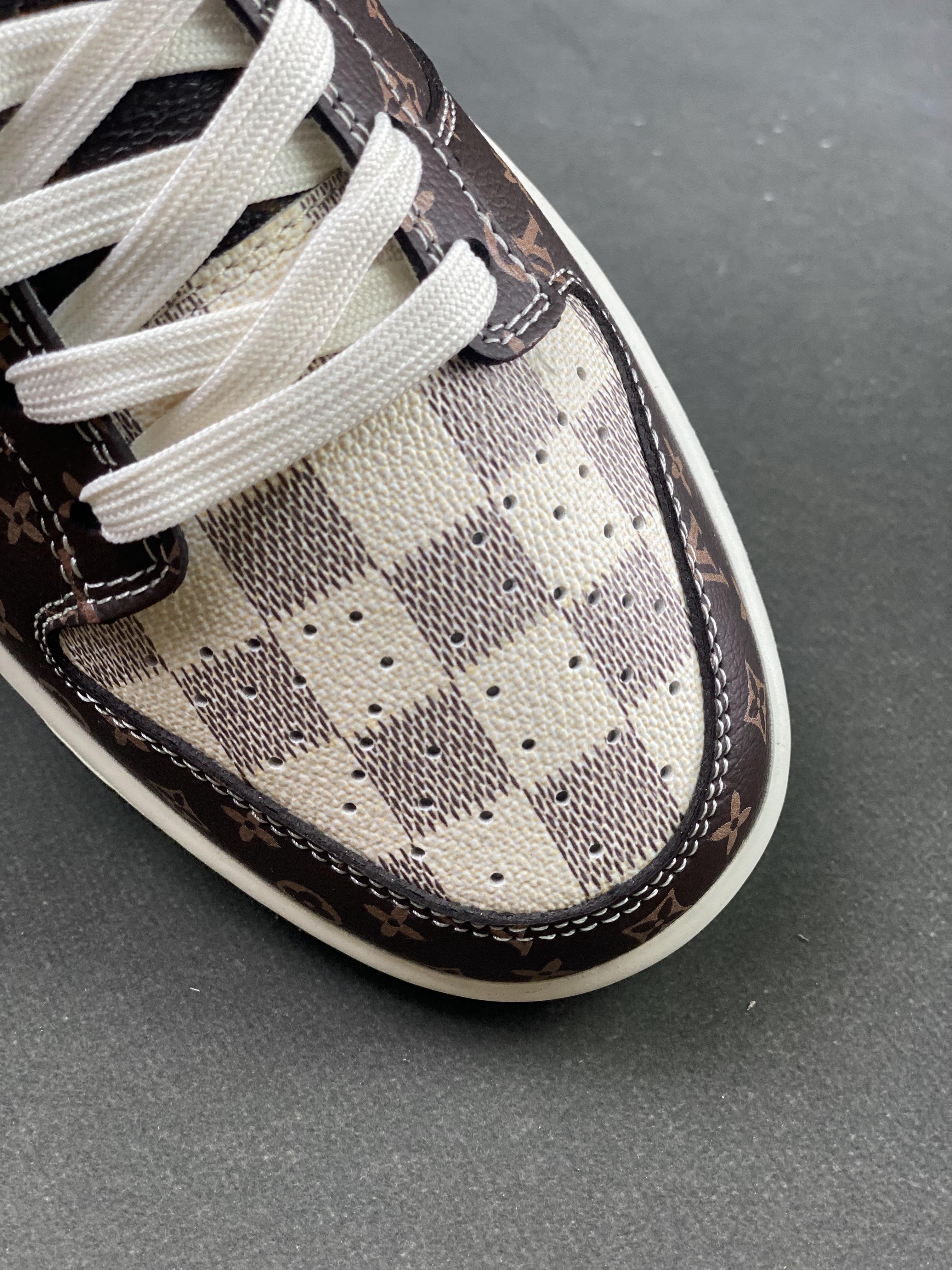 Custom Air Jordan 1 x LV SJ2068-255 - fashionupstore1