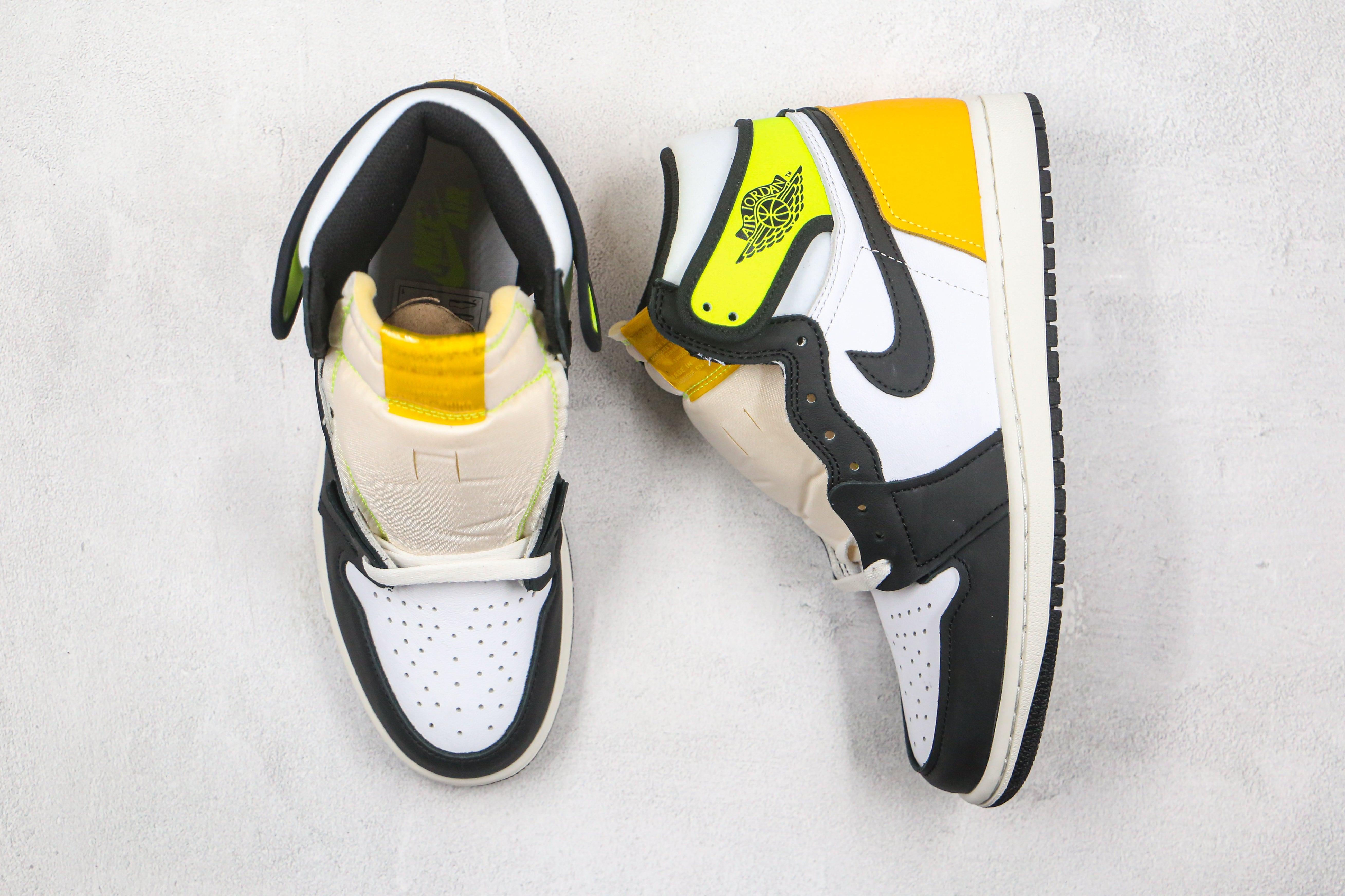 Custom Air Jordan 1 Vlot Gold High Q ( Customs And Box ), Jordan 1 Sneakers Active - fashionupstore1