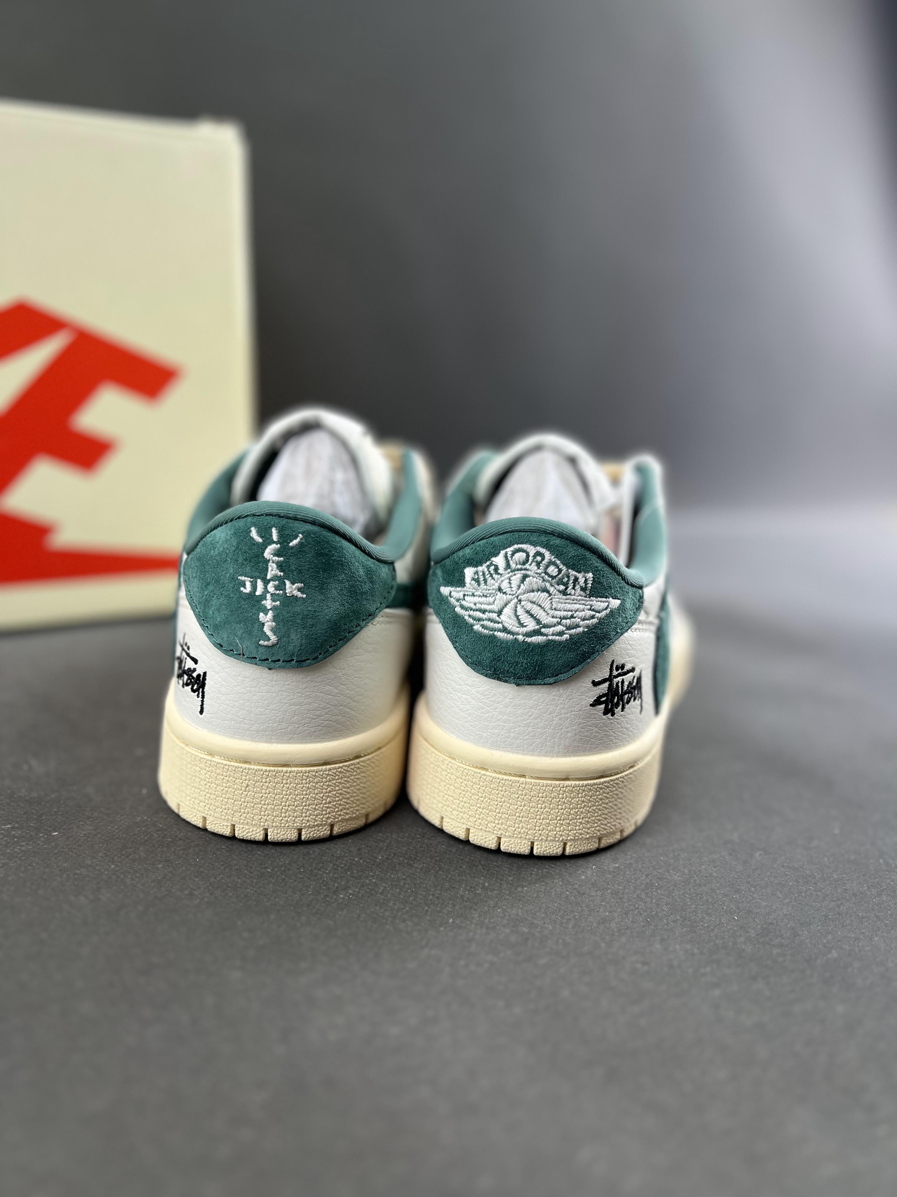 Custom Air Jordan 1 x Travis Scott x Stüssy YQ2088-669 - fashionupstore1
