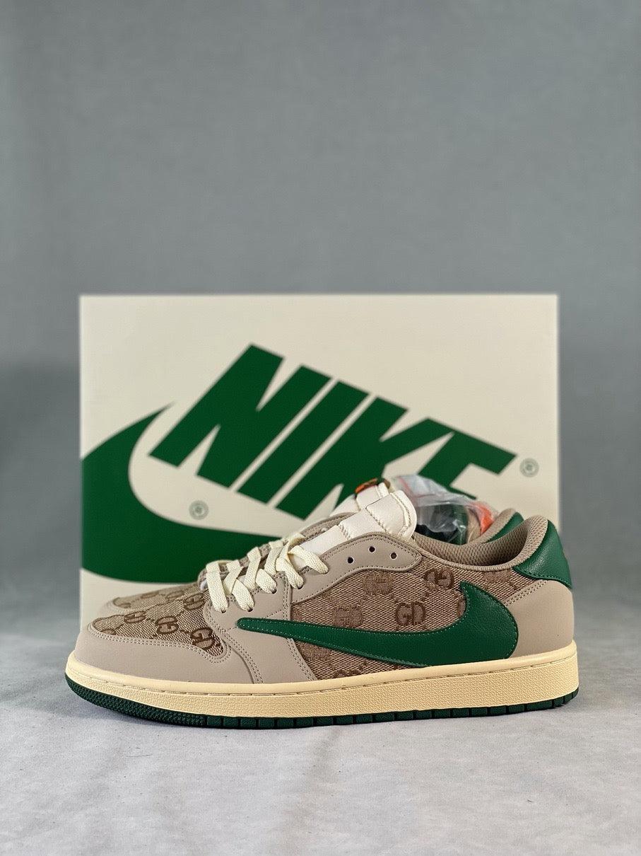 Custom Travis Scott x Air Jordan 1 Low Cactus Jack DM7868-198 luxurysteps