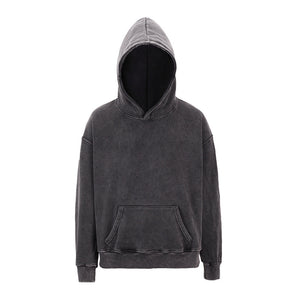 Vintage Washed Hoodie - Washed Black - 1984brand