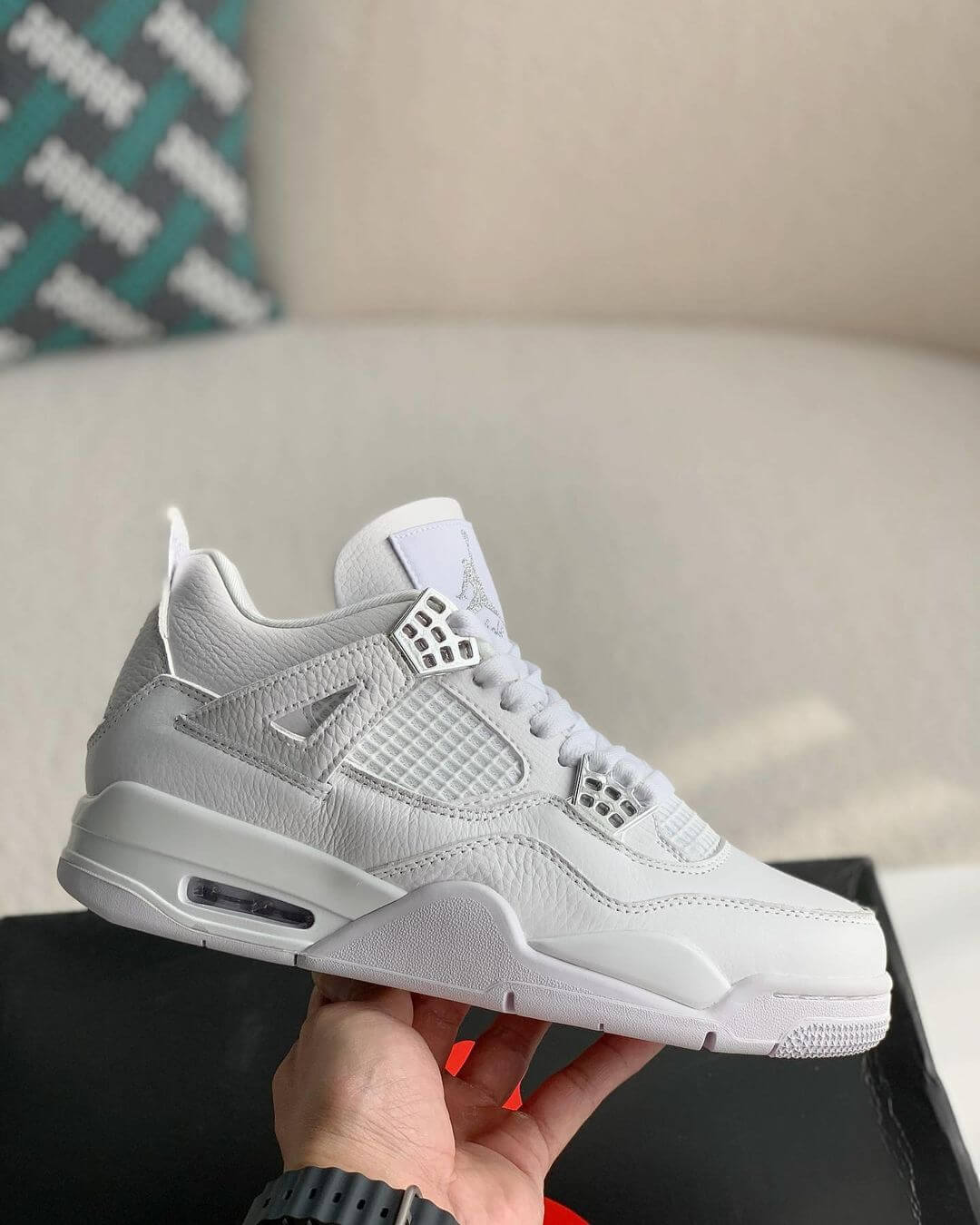 mens air jordan 4 retro pure money stores
