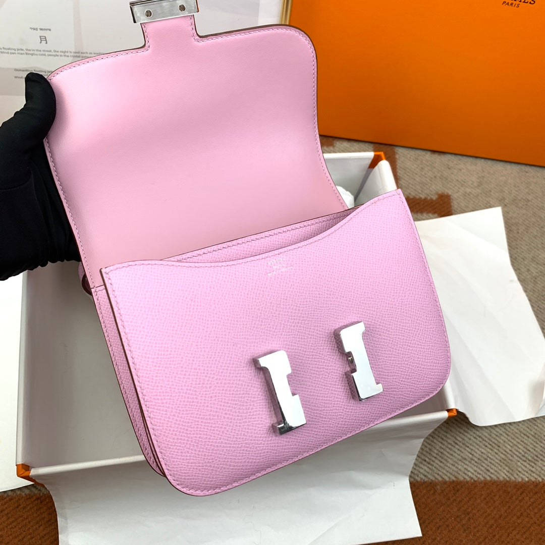 Hermes Constance Bag Pink - fashionupstore1