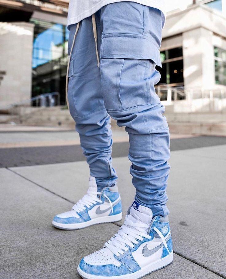 Custom Blue White Jordan 1 High Q ( Customs And Box ), Jordan 1 Sneakers Active sneakeronline