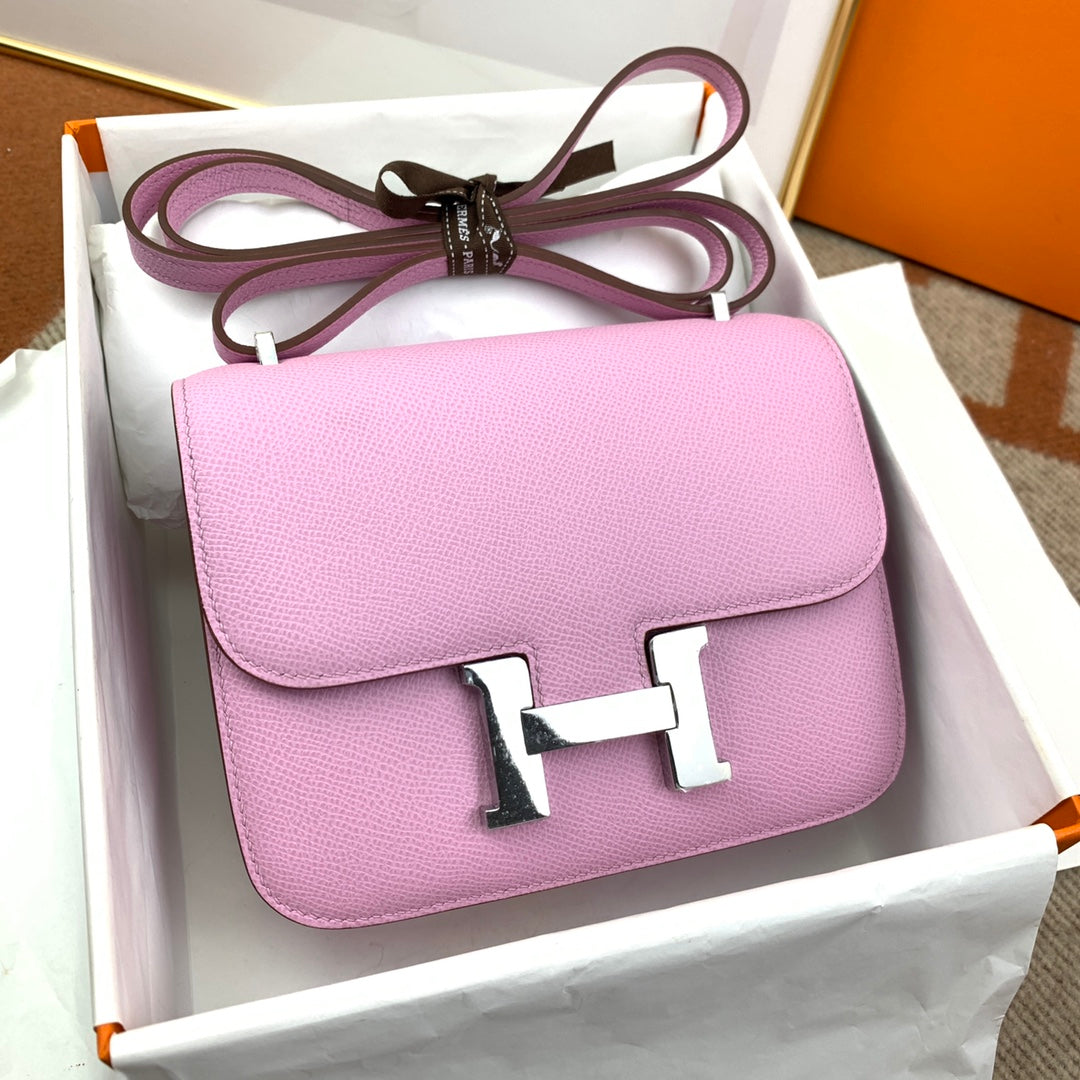 Hermes Constance Bag Pink - fashionupstore1