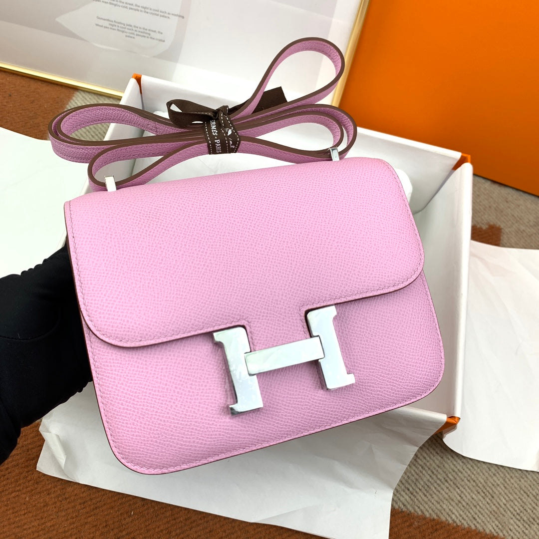 Hermes Constance Bag Pink - fashionupstore1