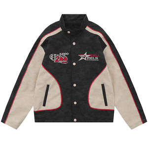 1984® Retro Patchwork Racing Jacket - 1984brand