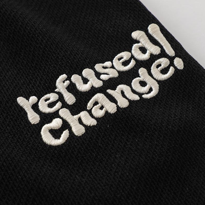 "Refused Change!" Printed Shorts - fashionupstore1