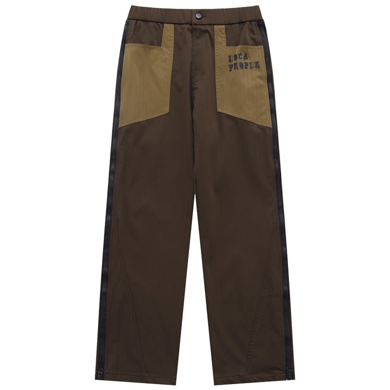 1984 Baggy Cargo Pants Color Block - fashionupstore1