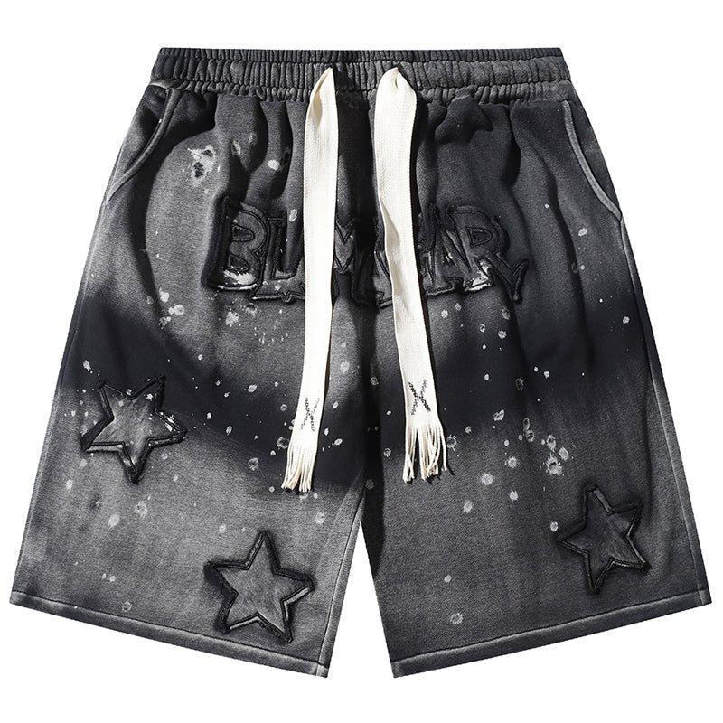 1984 Baggy Shorts Gradient Star - fashionupstore1